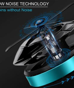 Alternative view of Solar Car Air Freshener Helicopter Design Diffuser – Solar Powered Interior Decoration