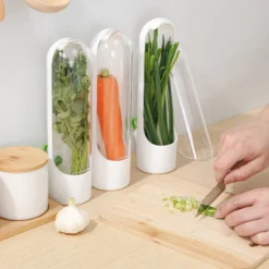 Fresh Keeping Herbs Preservation Bottle 2PC - Image 3