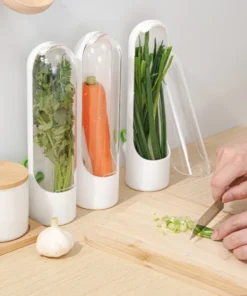 Fresh Keeping Herbs Preservation Bottle 2PC - Image 3