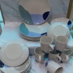 Complete 24-Piece Ceramic Dinner Set