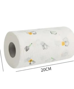 Reusable Kitchen Towels 50pc Per Roll – Washable Eco Cleaning Cloths - Image 4