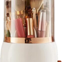 360° Rotating Makeup Brush Organiser - Image 4