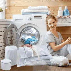 Mesh Laundry Bags for Delicates – 6pcs Durable Wash & Travel Set - Image 4