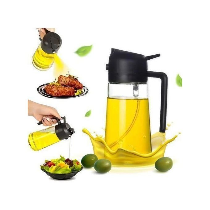 2 in 1 Oil Jar That Pours and Sprays Oil - Image 5