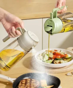 2 in 1 Oil Jar That Pours and Sprays Oil - Image 4