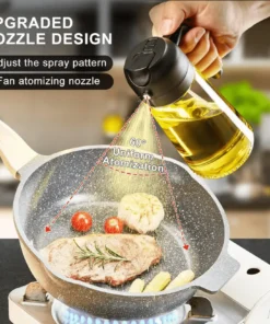 2 in 1 Oil Jar That Pours and Sprays Oil - Image 3