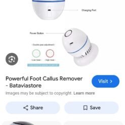 Rechargeable Find Back Callus Remover