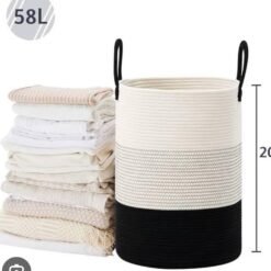 Heavy Woven Rope Laundry Bag (58L) - Image 8