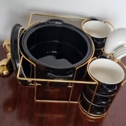 Gucci 16-Piece Ceramic Soup Set + Burner