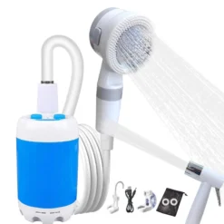 Rechargeable Portable Outdoor Shower – Mobile Camping & Travel Shower Kit - Image 3