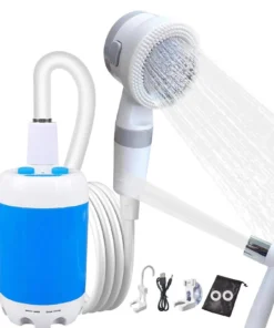 Rechargeable Portable Outdoor Shower – Mobile Camping & Travel Shower Kit - Image 3