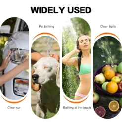 Rechargeable Portable Outdoor Shower – Mobile Camping & Travel Shower Kit - Image 5