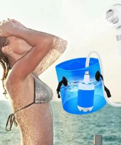 Rechargeable Portable Outdoor Shower – Mobile Camping & Travel Shower Kit - Image 6