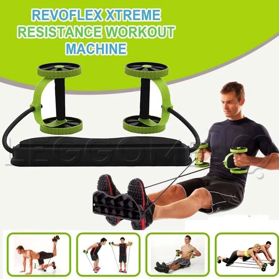 Revoflex Xtreme Home GYM Full Body ABS Tummy Trimmer Workout Tools + Gift Bag