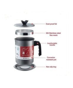 Metalic 1.4L Oil Sieve Can - Image 6