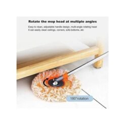 Multifunctional Sunflower Chenille Telescopic Mop - Image 5