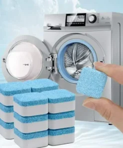 Alternative view of Washing Machine Tablets – Deep Clean Laundry Drum Cleaner (12 Tablets)