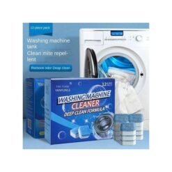 Washing Machine Tablets – Deep Clean Laundry Drum Cleaner (12 Tablets) - Image 5