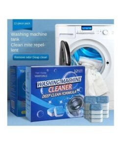 Washing Machine Tablets – Deep Clean Laundry Drum Cleaner (12 Tablets) - Image 5