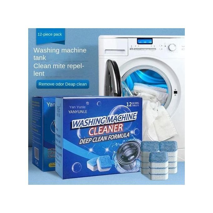 Washing Machine Tablets – Deep Clean Laundry Drum Cleaner (12 Tablets) - Image 5