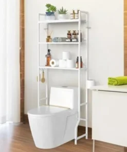 Alternative view of Over the Toilet organizer stand