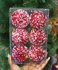 Premium Xmas Balls – Big Shiny or Crystal Decorative Ornaments - Image 2